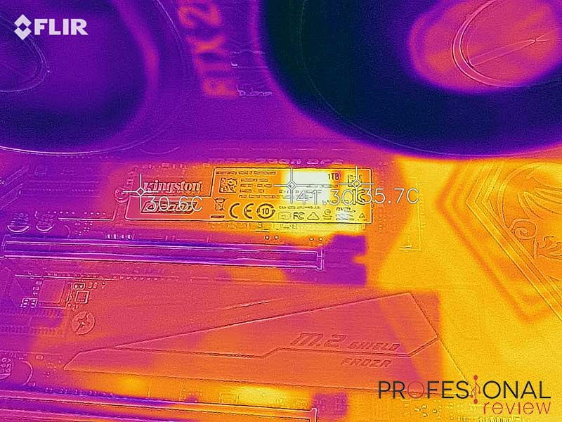 Kingston A2000 1TB temperatura Kingston A2000 1TB temperatura