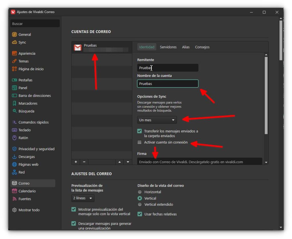 Cómo integrar el correo y los calendarios en el navegador con Vivaldi